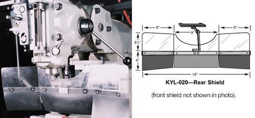 Bridgeport Rear Shield